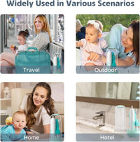Electric Bottle Cleaner Set, 360° Rotation,