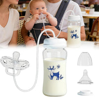 The Bubloo — 3-in-1 Self-Feeding Baby Bottle