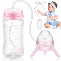 The Bubloo — 3-in-1 Self-Feeding Baby Bottle