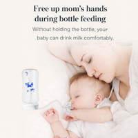 The Bubloo — 3-in-1 Self-Feeding Baby Bottle