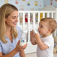 The Bubloo — 3-in-1 Self-Feeding Baby Bottle