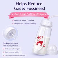 The Bubloo — 3-in-1 Self-Feeding Baby Bottle